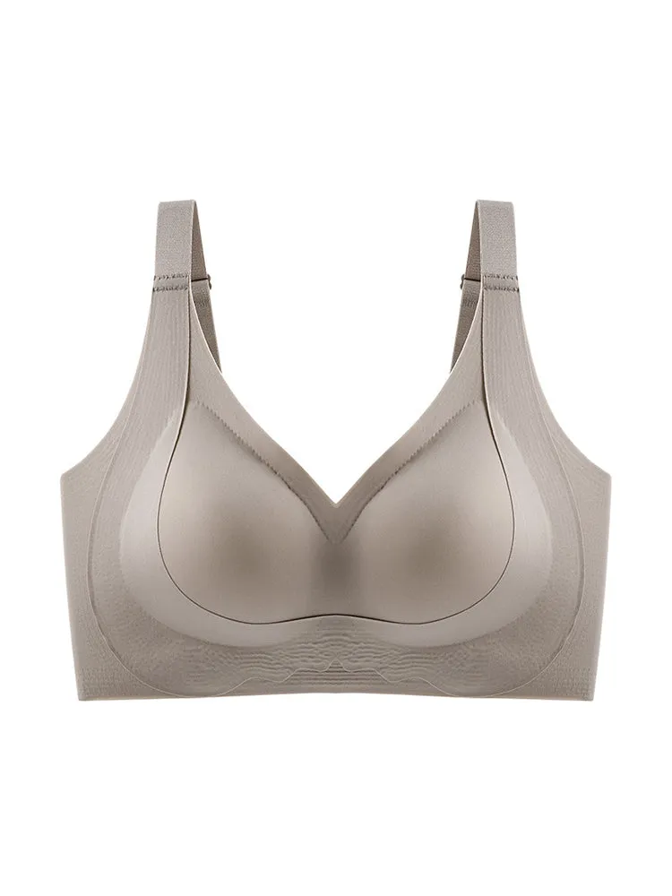 Comfort V Neck Push Up Wireless Bra