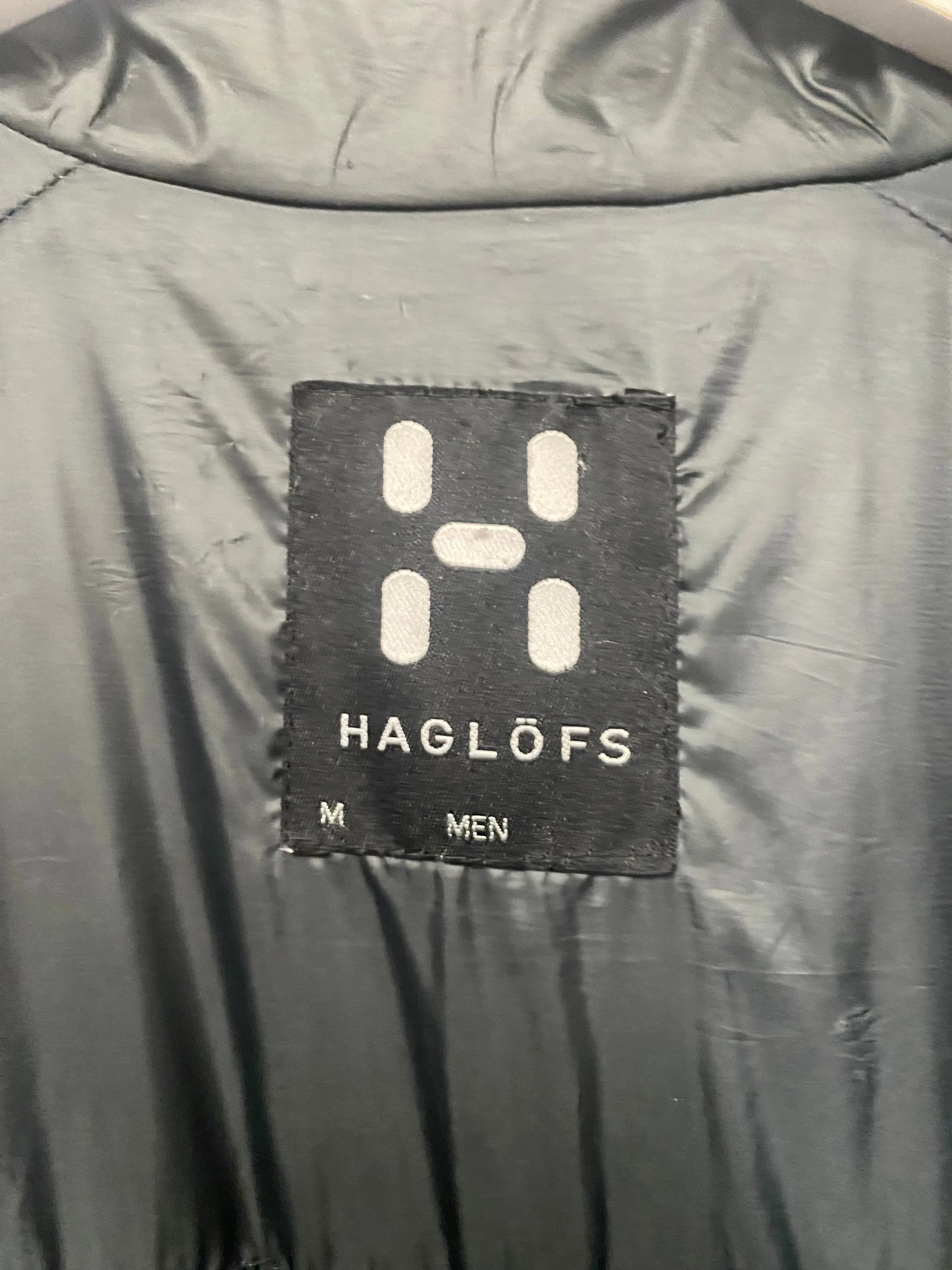 Haglöfs Black Lightweight Insulated Jacket Medium