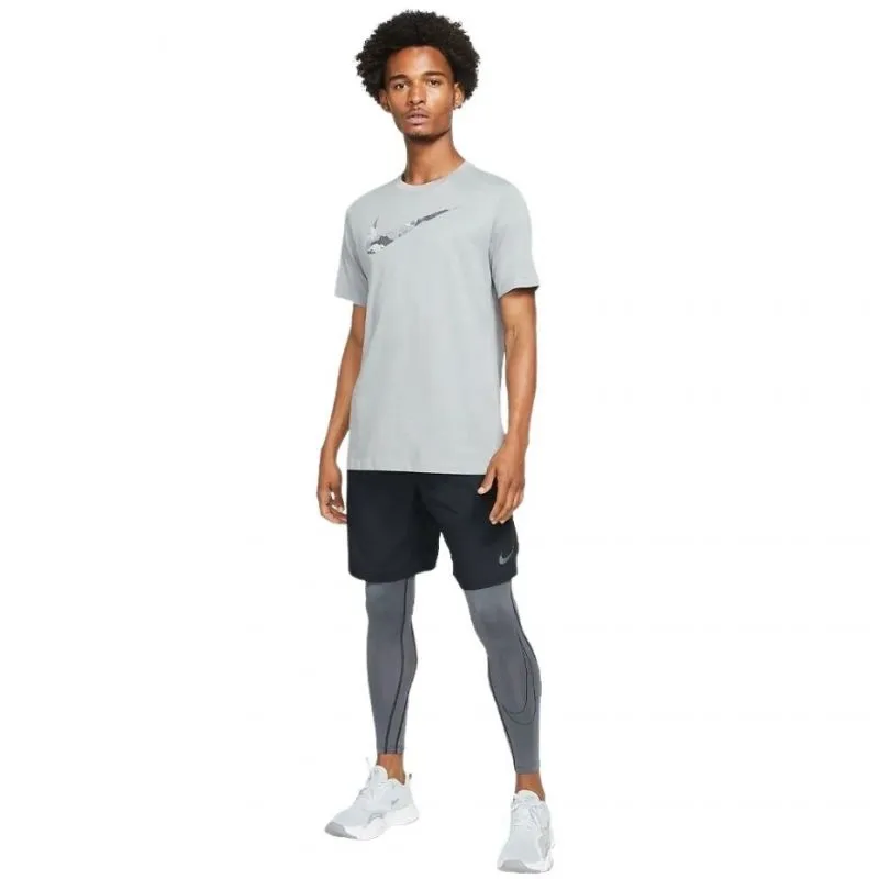 Men's Nike Dri-FIT Performance Gray Training Leggings - DD1913 068